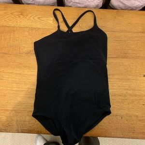 Athleta Black Leotard